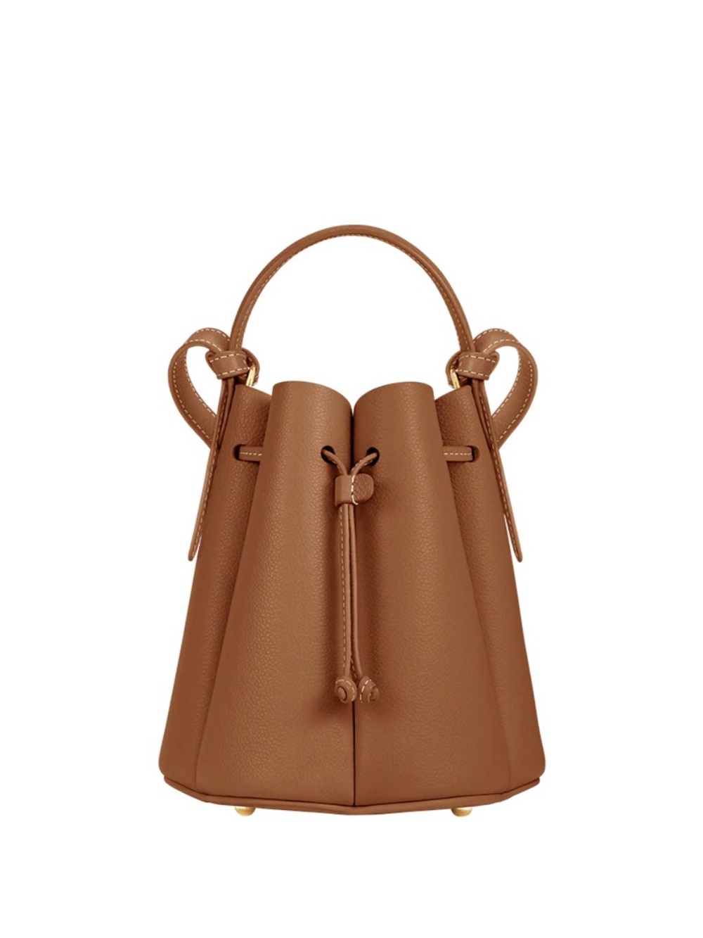 Polene Numero Huit Mini Edition Textured Camel